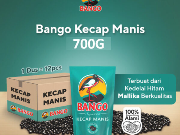Bango Kecap Manis 520ml / 700gr isi 12 pcs [Karton]